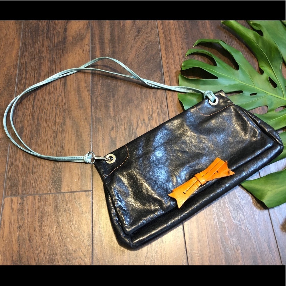 SABINA New York Leather Envelope Clutch Bag - Picture 9 of 9